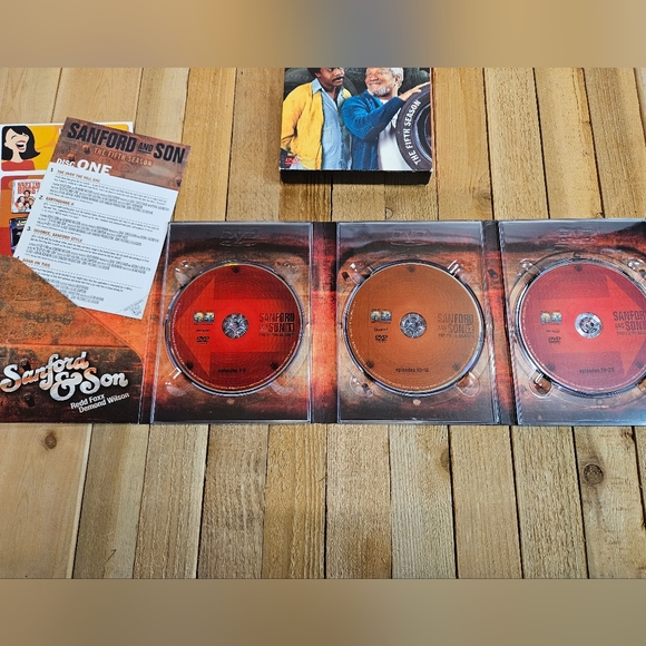 SANFORD AND SON - FIFTH SEASON - 3 DISC DVD SET - EXCELLENT CONDITION - Picture 6 of 6